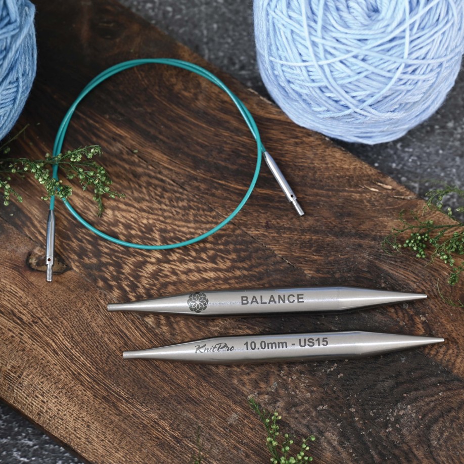 Спицы съемные круговые KnitPro Mindful, 13 см