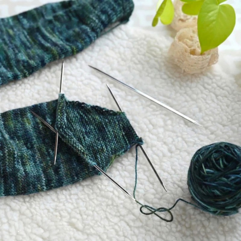 Спиці шкарпеткові KnitPro Nova Cubics, 15 см