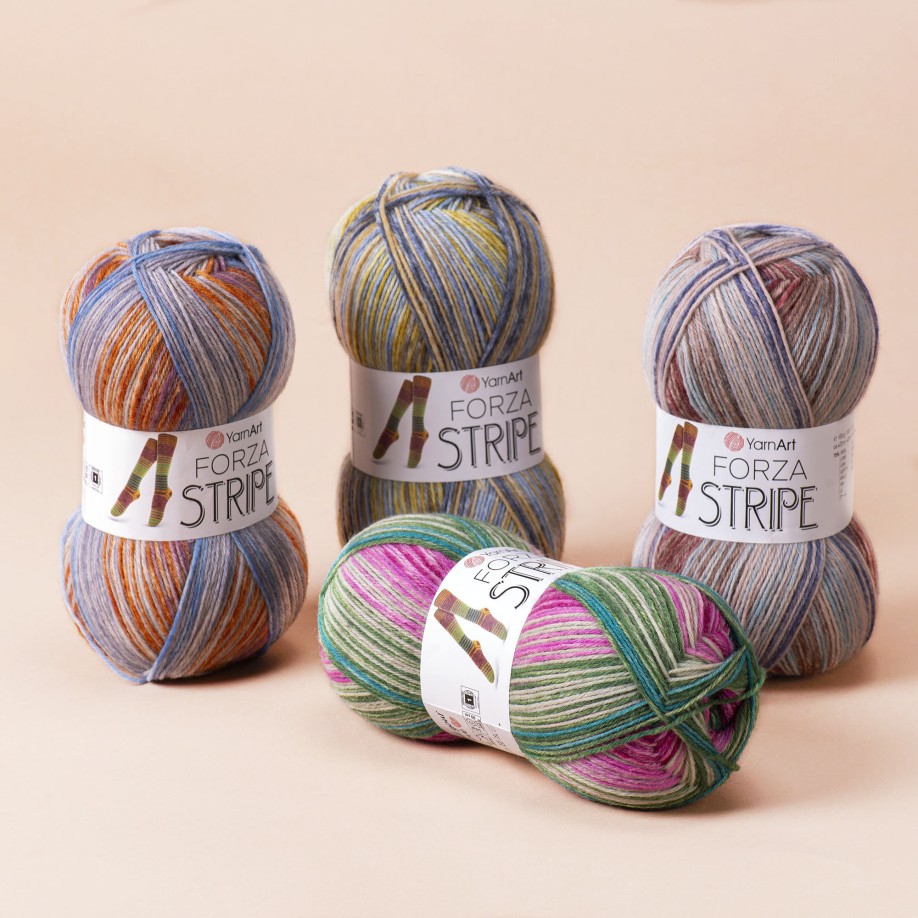 YarnArt Forza Stripe, 2802