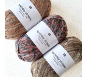 Rico Design Socks Sprinkly Stripey