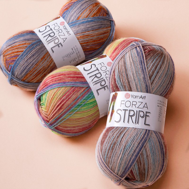 YarnArt Forza Stripe, 2805